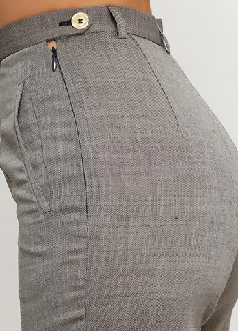 Комбинированные классические, кэжуал демисезонные брюки Depadova