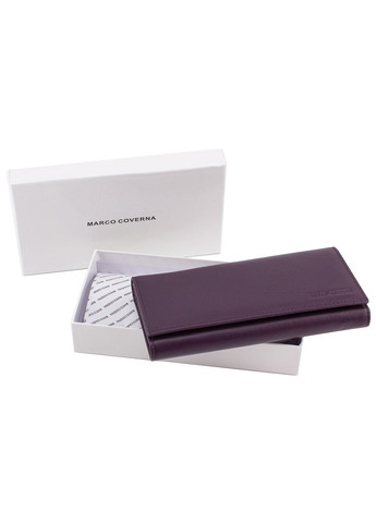 Місткий гаманець для жінок зі шкіри MC-1415-25 (JZ6626) фіолетовий Marco Coverna (259752544)
