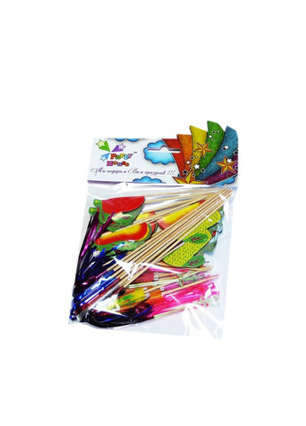 Набор "Шпильки: фрукты зонтики дождик шпажка" цвет разноцветный ЦБ-00208654 Party House (259466853)