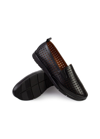 ModaMilano Туфлі жіночі бренду 8301476_(1) чорний з натуральна шкіра, україна — літо (257700380)