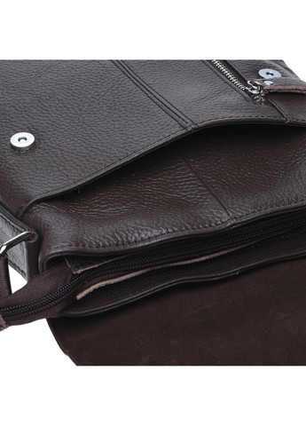 Чоловічі шкіряні сумки на плече K15103-brown Borsa Leather (266143114)
