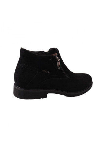 Черные ботинки мужские черные натуральная замша Brooman