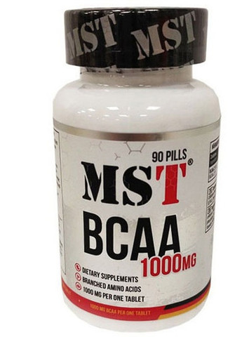 BCAA 1000 mg 90 Tabs MST Nutrition (257342673)