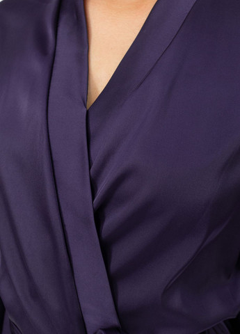 Халат жіночий шовковий Темно-синій Maybel (262604472)