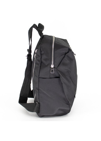 Женский городской стильный рюкзак черного цвета для работы прогулок и путешествий вместительный No Brand (258591343)