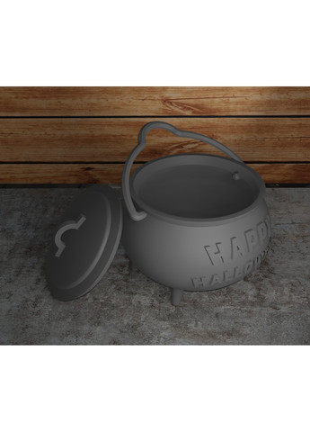 Горщик лепрекона «Happy Halloween» з кришкою ЗаСвіт (266425464)