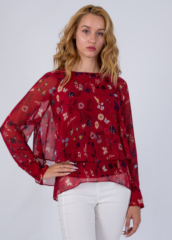 Красная блуза Only