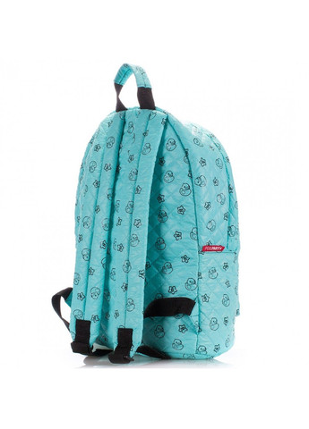 Детский стеганый рюкзак с уточками салатный backpack-theone-salad-ducks PoolParty (263135558)
