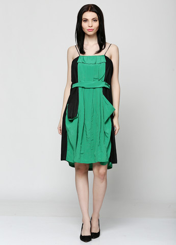 Зелена кежуал сукня Erotokritos однотонна