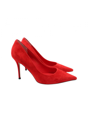 Туфлі жіночі червоні натуральна замша Sasha Fabiani 27-22dt (257439891)
