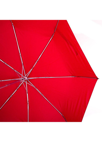 Зонт красный женский компактный механический U42651-3 Happy Rain (262975797)
