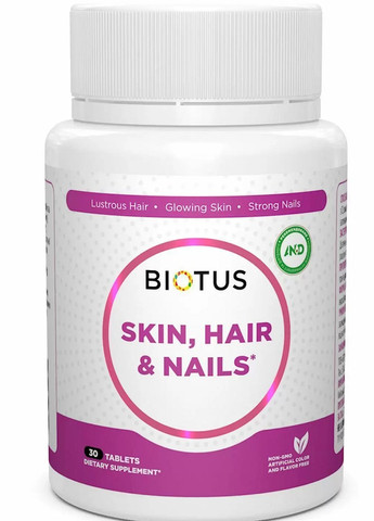 Hair, Skin & Nails 30 Tabs BIO-531194 Biotus (257252847)