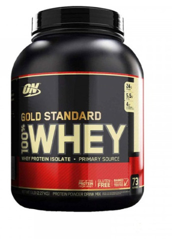 100% Whey Gold Standard 2270 g /72 servings/ White Chocolate Optimum Nutrition (256721412)