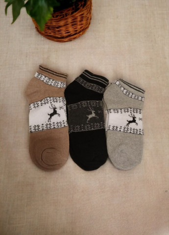 Набір жіночих махрових шкарпеток Winter Deer Житомир (266429391)