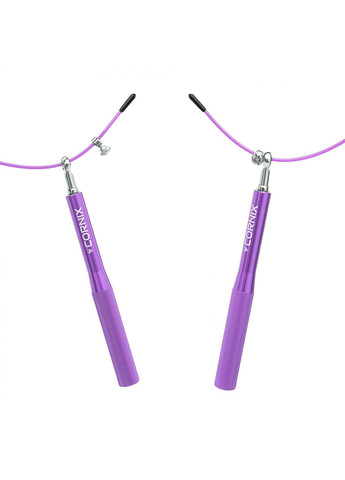 Скакалка швидкісна для кросфіту Cornix Speed Rope XR-0159 Purple No Brand (260816687)