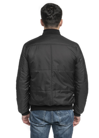 Чорна демісезонна куртки демісезонні чоловічі від виробника бренд dv-men's SK