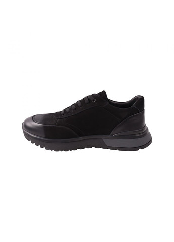 Чорні кросівки чоловічі чорні натуральний нубук Brooman 970-23DTS