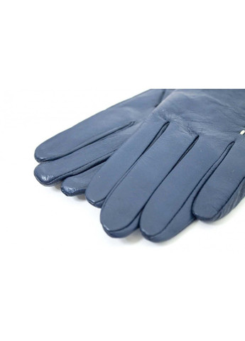 Женские кожаные перчатки синие 374s2 M Shust Gloves (261486886)
