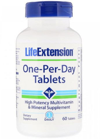 One-Per-Day 60 Tabs Life Extension (256721459)
