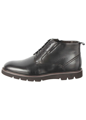 Черные зимние мужские зимние ботинки классические 196789 Cosottinni