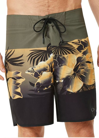 Мужские шорты для плавания Oakley flower block seamless 19" (259885559)