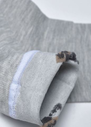 Носки мужские серого цвета размер 41-47 Let's Shop (272976047)