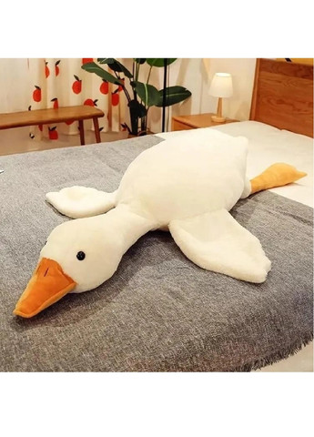 Детская мягкая плюшевая игрушка подушка обнимашка для сна антистресс для детей всей семьи 90 см (475486-Prob) Белый гусь Unbranded (268024588)