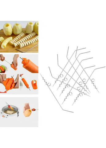 Комплект ножей для карвинга и фаршировки овощей картофеля, кабачков, моркови 20 см (10 штук) Master Class (269340984)