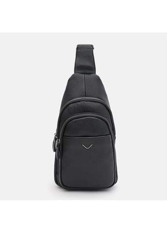 Мужской кожаный рюкзак через плечо K14040bl-black Keizer (266143465)