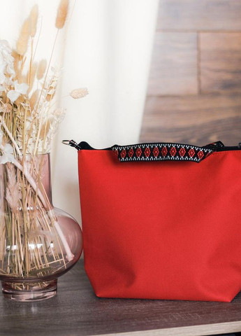 Термосумка Зіпер червоного кольору VS Thermal Eco Bag (260357477)