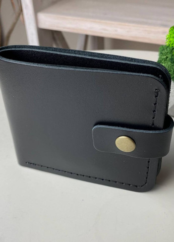 Мужской черный кошелек бумажник для карт купюр Classic 2.0 black capri No Brand (267499238)