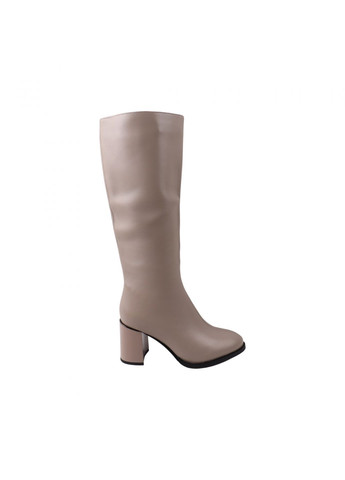 Чоботи жіночі капучіно натуральна шкіра VIDORCCI 69-23DS (262896885)