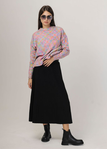 Комбінований светр меланж MYD