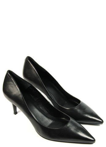 Черные женские кэжуал туфли итальянские - фото