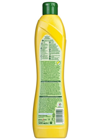 Чистящее молочко Лимон, 500 мл Frosch (273438968)