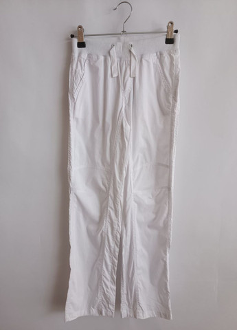Белые джинсовые летние прямые брюки Marasil