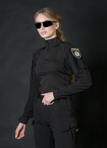 Рубашка тактическая женская Combat черный BEZET (260072717)