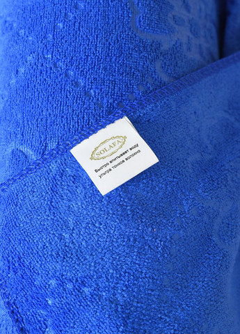 Let's Shop рушник кухонний мікрофібра синього кольору однотонний синій виробництво - Китай