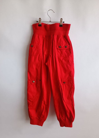 Красные кэжуал демисезонные галифе брюки Mandarino