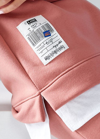Спортивний костюм жіночий на флісі рожевого кольору Let's Shop (277963251)