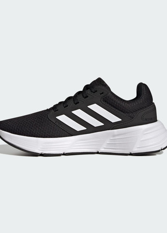 Чорні всесезонні кросівки для бігу galaxy 6 adidas