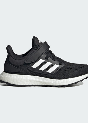 Черные всесезонные кроссовки для бега pureboost adidas