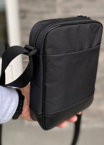 Мужская черная сумка барсетка через плечо мессенджер Insight Combi No Brand (258260877)