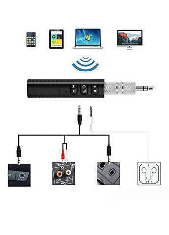 Безпровідний приймач Wireless Receiver 5, 0 Bluetooth аудіо AUX 3.5mm для навушників/колонок/авто адаптер, модулятор Idea bt-450 (272795986)