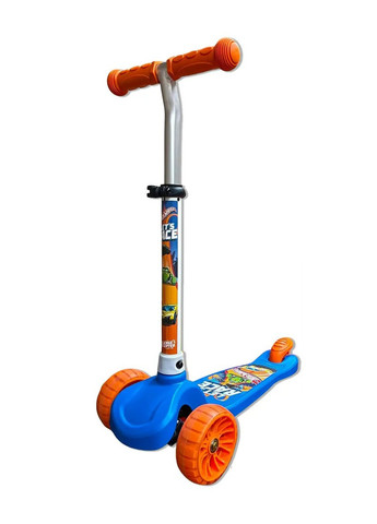 Самокат дитячий 3-х колісний Hot Wheels колір різнокольоровий ЦБ-00217109 No Brand (259442808)