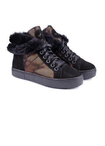 Зимние ботинки женские бренда 8500764_(54ш) Mida из натурального нубука