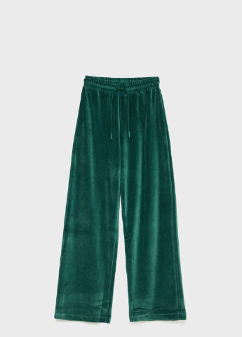 Зеленые брюки Stradivarius