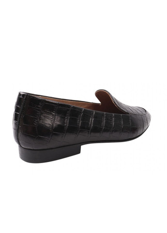 Туфлі жіночі з натуральної шкіри, на низькому ходу, колір чорний, Grossi 224-21dtc (257438543)