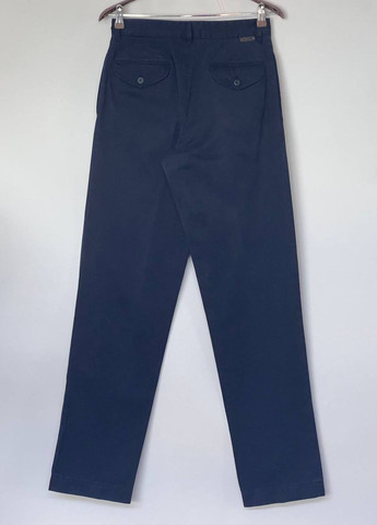 Синие кэжуал демисезонные брюки J.W. Brine
