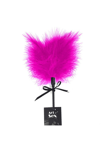 Щекоталка со шлепалкой Пика - Puff Peak, цвет Темно-розовый Art of Sex (258261835)